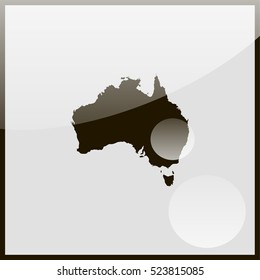 Map of Australia.