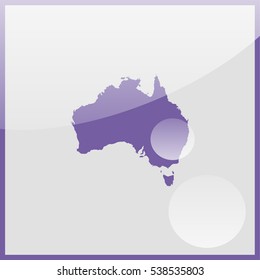 Map of Australia.