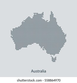 map of Australia