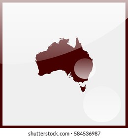 Map of Australia.