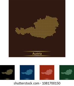 map of Austria