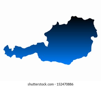 Map of Austria