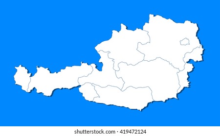 Map - Austria