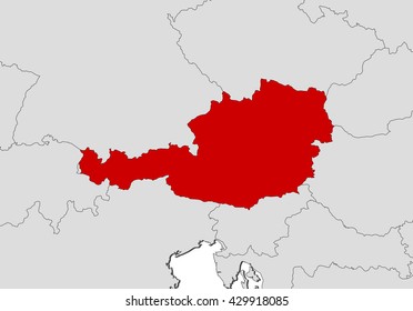 Map - Austria