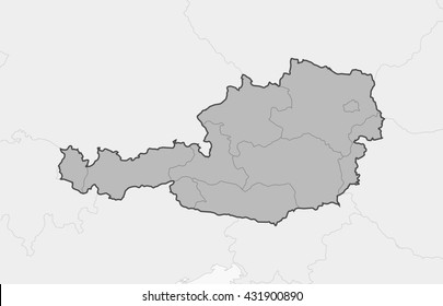 Map - Austria