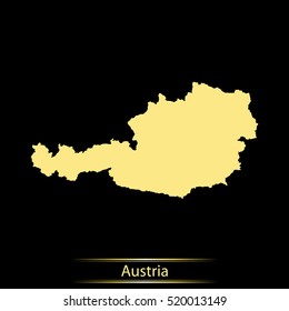 map of Austria