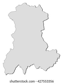 Map - Auvergne (France)
