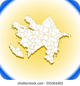 map of Azerbaijan