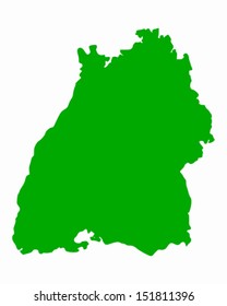 Map of Baden-Wuerttemberg