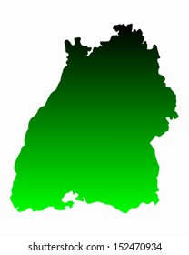 Map of Baden-Wuerttemberg