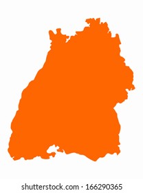 Map of Baden-Wuerttemberg