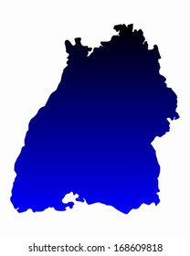 Map of Baden-Wuerttemberg