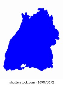 Map of Baden-Wuerttemberg