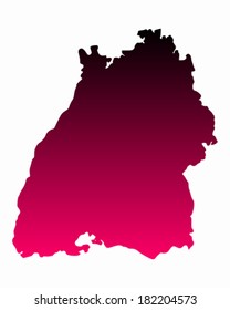 Map of Baden-Wuerttemberg