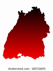 Map of Baden-Wuerttemberg