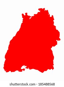Map of Baden-Wuerttemberg