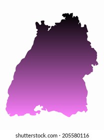 Map of Baden-Wuerttemberg