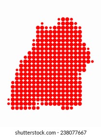 Map of Baden-Wuerttemberg