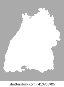 Map of Baden-Wuerttemberg
