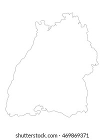 Map of Baden-Wuerttemberg