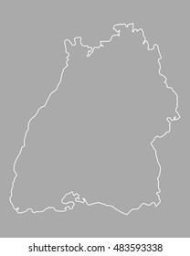 Map of Baden-Wuerttemberg