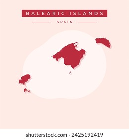 Map - Balearic Islands (Spain)