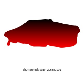 Map of Baltrum