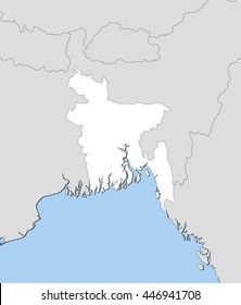 Map - Bangladesh