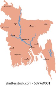  map bangladesh
