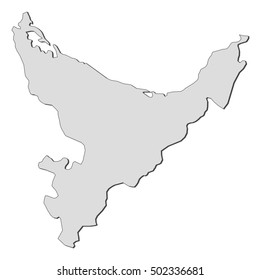 Map - Bay of Plenty (New Zealand)
