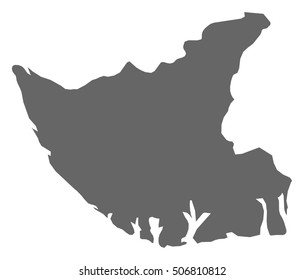 Map - Bayelsa (Nigeria)