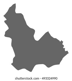 Map - Beja (Tunisia)