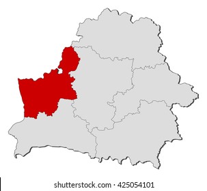 Map - Belarus, Grodno
