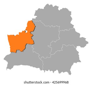 Map - Belarus, Grodno