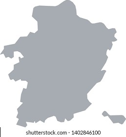 Map of Belgian Province of Limburg