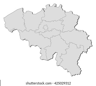 Map - Belgium