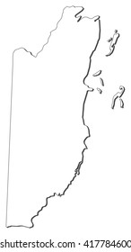 Map - Belize