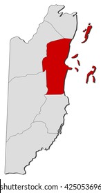 Map - Belize, Belize