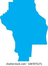 map of Berrien county in georgia state in usa