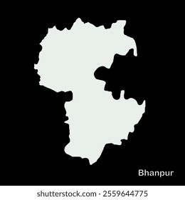 Map of Bhanpur Block, Basti District, Uttar Pradesh State, Republic of India, Government of  Uttar Pradesh, Indian territory, Eastern India, politics, village, tourism