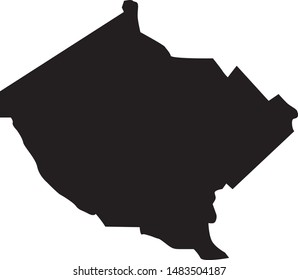 map of Bibb county in georgia state in usa
