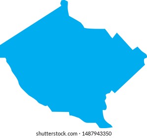 map of Bibb county in georgia state in usa