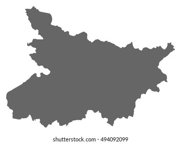 Map - Bihar (India)