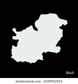 Map of Bisfi Block, Madhubani District, Bihar State, Republic of India, Government of Bihar, Indian territory, Eastern India, politics, village, tourism