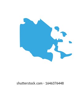 map of bocas del toro in country of Panama