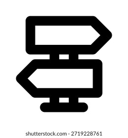 map bold icon. The icon can be used for websites, print templates, presentation templates, illustrations, etc.