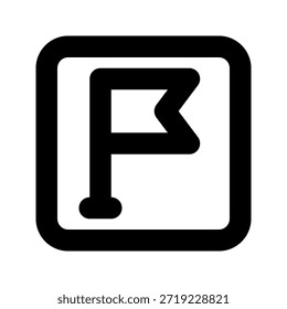 map bold icon. The icon can be used for websites, print templates, presentation templates, illustrations, etc.