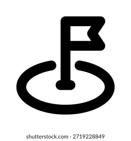 ícone de negrito do mapa. O ícone pode ser usado para sites, modelos de impressão, modelos de apresentação, ilustrações, etc.