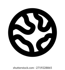 map bold icon. The icon can be used for websites, print templates, presentation templates, illustrations, etc.