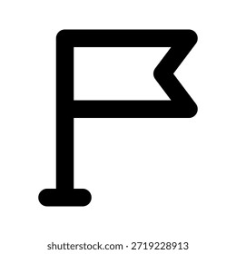 Icono de mapa en negrita. El ícono se puede utilizar para Sitios web, Plantillas impresas, Plantillas de presentación, ilustraciones, etc.